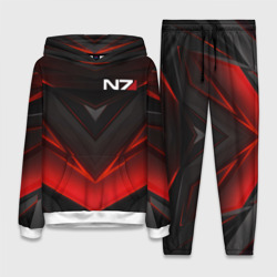 Женский костюм с толстовкой 3D Mass Effect N7