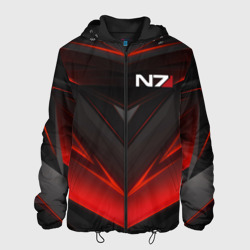Мужская куртка 3D Mass Effect N7