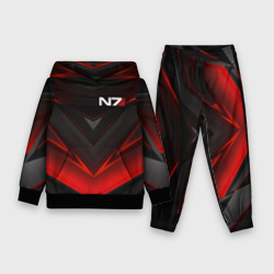 Детский костюм с толстовкой 3D Mass Effect N7