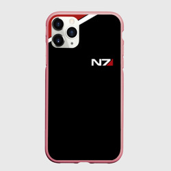Чехол для iPhone 11 Pro Max матовый Mass Effect N7