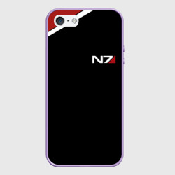 Чехол для iPhone 5/5S матовый Mass Effect N7