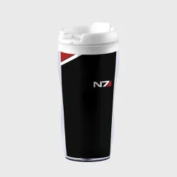 Термокружка-непроливайка Mass Effect N7