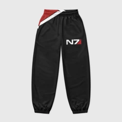 Женские джоггеры оверсайз 3D Mass Effect N7