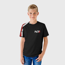 Детская футболка 3D Mass Effect N7 - фото 2