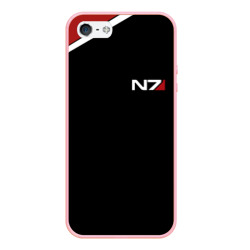 Чехол для iPhone 5/5S матовый Mass Effect N7