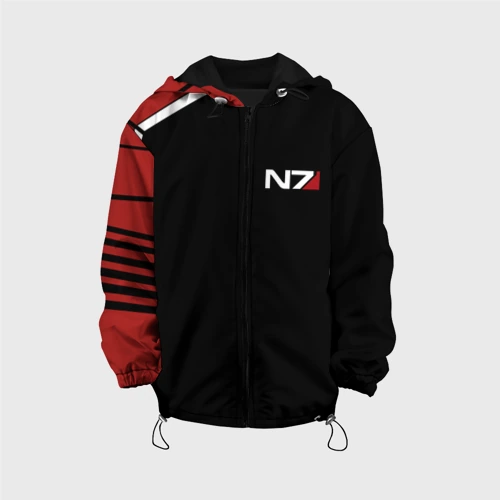 Детская куртка 3D Mass Effect N7