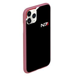 Чехол для iPhone 11 Pro матовый Mass Effect N7 - фото 2