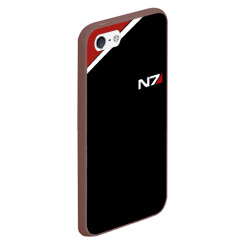 Чехол для iPhone 5/5S матовый Mass Effect N7 - фото 2