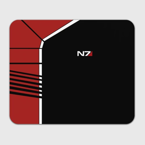 Прямоугольный коврик для мышки Mass Effect N7
