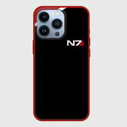 Чехол для iPhone 13 Pro Mass Effect N7