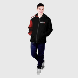 Мужская куртка 3D Mass Effect N7 - фото 2