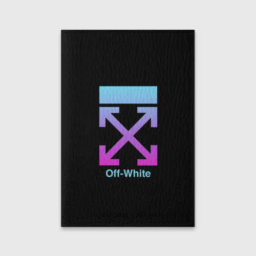 Обложка для паспорта матовая кожа Off-White Фото 01 Обложка для паспорта матовая кожа Off-White Фото 01