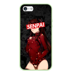 Чехол для iPhone 5/5S матовый Anime Senpai 1