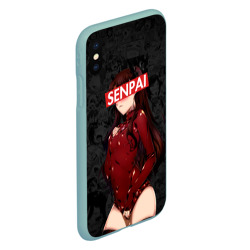 Чехол для iPhone XS Max матовый Anime Senpai 1 - фото 2