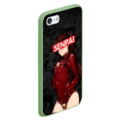 Чехол для iPhone 5/5S матовый Anime Senpai 1 - фото 2