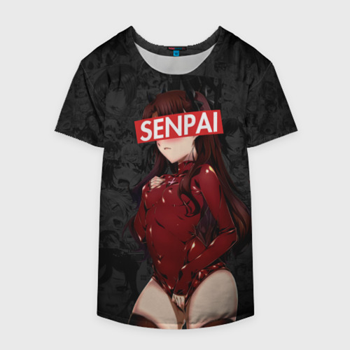 Накидка на куртку 3D Anime Senpai 1, цвет 3D печать - фото 4