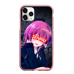 Чехол для iPhone 11 Pro Max матовый Anime Senpai 2