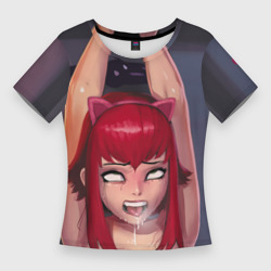 Женская футболка 3D Slim Лика Заповедник Зелирия