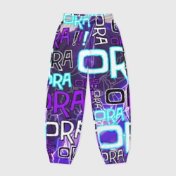 Женские джоггеры оверсайз 3D Ora Ora Ora!!!