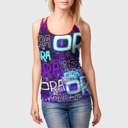 Женская майка 3D Ora Ora Ora!!! - фото 2