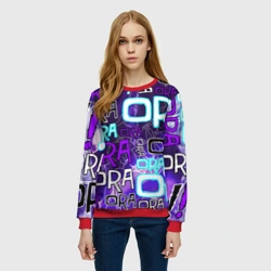 Женский свитшот 3D Ora Ora Ora!!! - фото 2