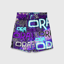 Детские спортивные шорты 3D Ora Ora Ora!!!