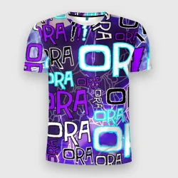 Мужская футболка 3D Slim Ora Ora Ora!!!