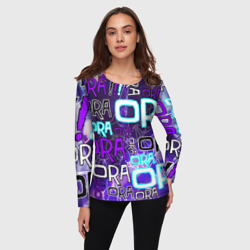 Женский лонгслив 3D Ora Ora Ora!!! - фото 2