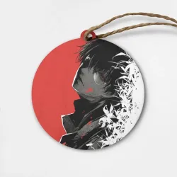 Деревянная игрушка круг Tokyo Ghoul:re