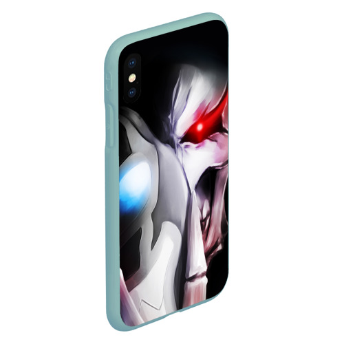 Чехол для iPhone XS Max матовый Overlord - Ainz Ooal Gown, цвет мятный - фото 3