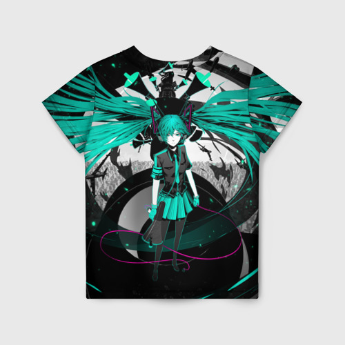 Детская футболка 3D Miku Hatsune Vocaloid, цвет 3D печать - фото 2