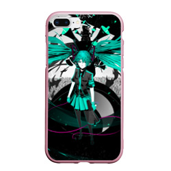 Чехол для iPhone 7Plus/8 Plus матовый Miku Hatsune Vocaloid