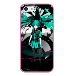 Чехол для iPhone 5/5S матовый Miku Hatsune Vocaloid