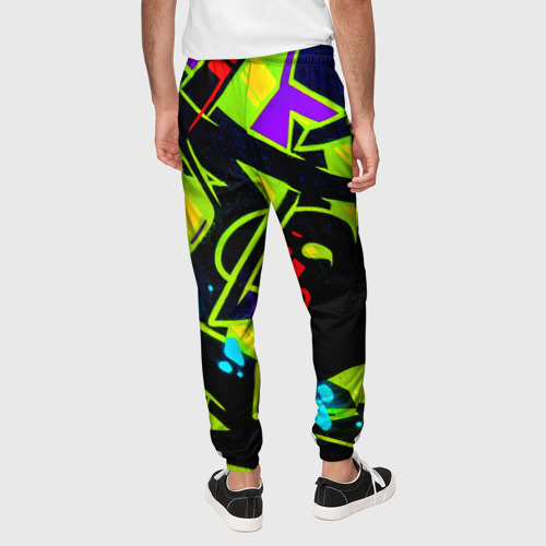 Мужские брюки 3D Кислотное Граффити - фото 5