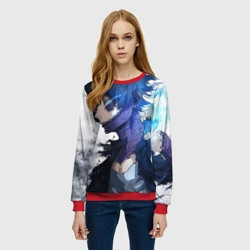 Женский свитшот 3D Академия героев - Даби - фото 2