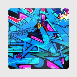 Магнит виниловый Квадрат Graffity