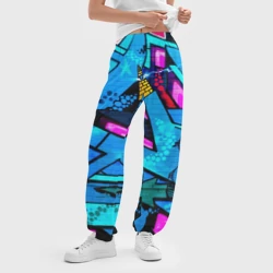 Женские джоггеры оверсайз 3D Graffity - фото 2