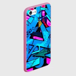 Чехол для iPhone 5/5S матовый Graffity - фото 2
