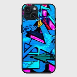 Чехол силиконовый для Apple iPhone 15 матовый Graffity