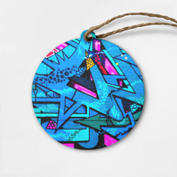 Деревянная игрушка круг Graffity