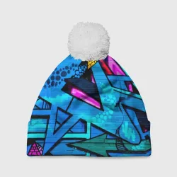 Шапка 3D c помпоном Graffity