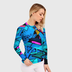 Женский рашгард 3D Graffity - фото 2