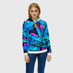 Женская толстовка 3D Graffity - фото 2