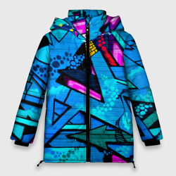 Женская зимняя куртка Oversize Graffity