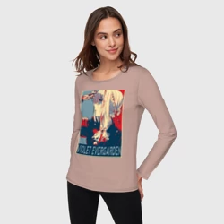 Женский лонгслив хлопок Violet Evergarden - фото 2