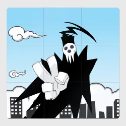 Магнитный плакат 3Х3 Soul Eater - Shinigami