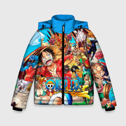 Зимняя куртка для мальчиков 3D Куча мала One Piece