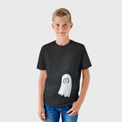 Детская футболка 3D A Lonely Ghost - фото 2