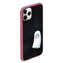 Чехол для iPhone 11 Pro Max матовый A Lonely Ghost - фото 2