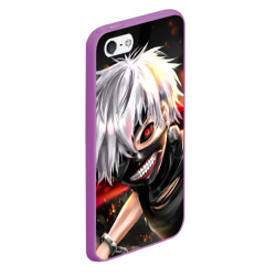 Чехол для iPhone 5/5S матовый Tokyo Ghoul 6 - фото 2